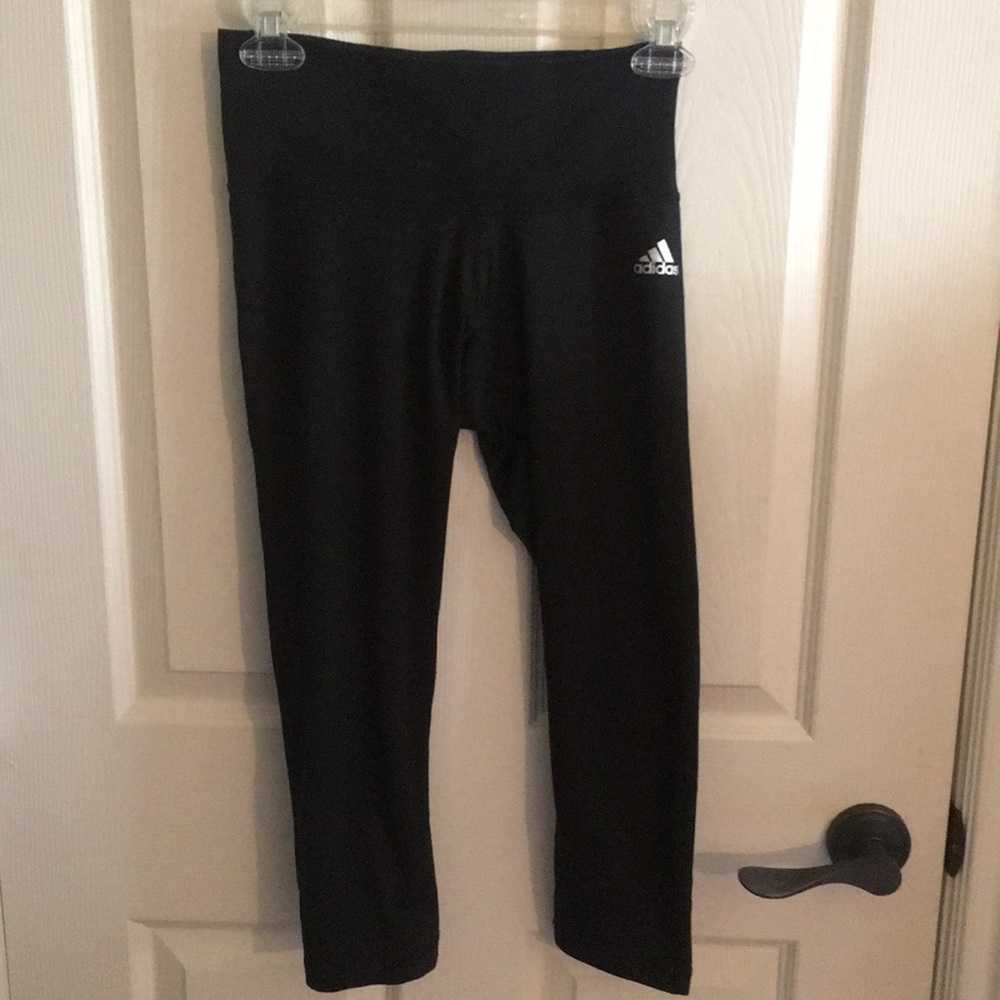 Mid rise crop adidas leggings